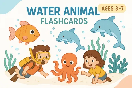Water animal Flashcards